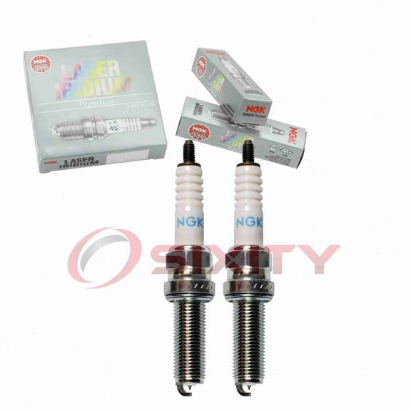 2 pc NGK 95399 Laser Iridium Spark Plugs for Ignition Wire Secondary
