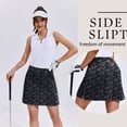 thumbnail image 4 of Ekouaer Skort Golf Skirts for Women Tennis Athletic Skirt Inner Shorts Pocket Floral Running Workout Sports Skorts, 4 of 6