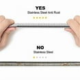 thumbnail image 6 of ZYLER- 118Inch 3M Shower Hose Flexible Stainless Steel Chrome Shower Head Hose Pipe, 6 of 6
