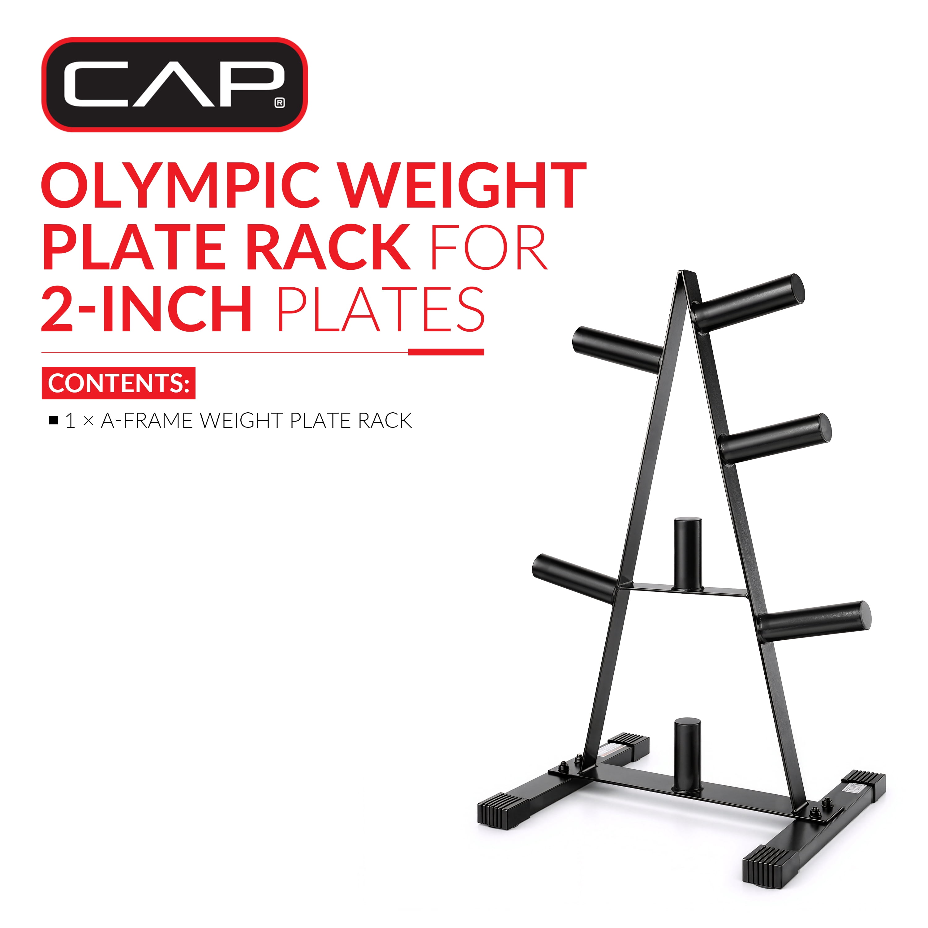 CAP Barbell Olympic Plate Tree Rack