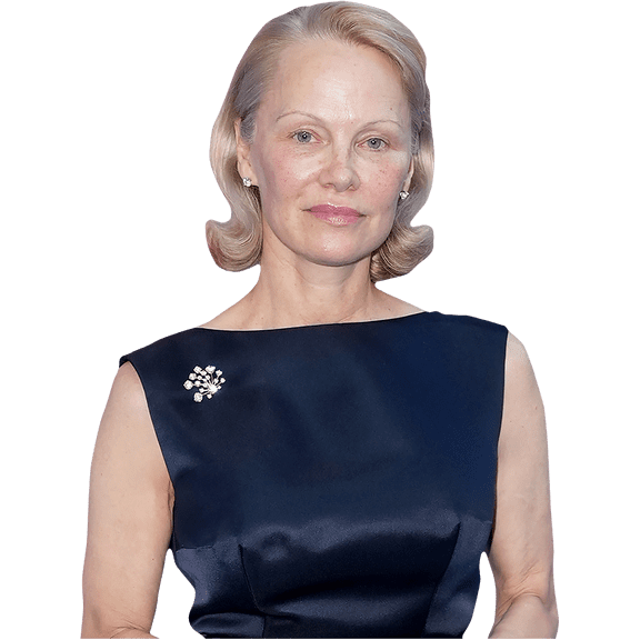 Pamela Anderson (Gown) Half Body Buddy Cutout