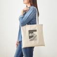 thumbnail image 4 of CafePress - Near Side: A Draft In Here Tote Bag - Unisex Canvas Tote Bag, Beige, 1-Piece, 4 of 7