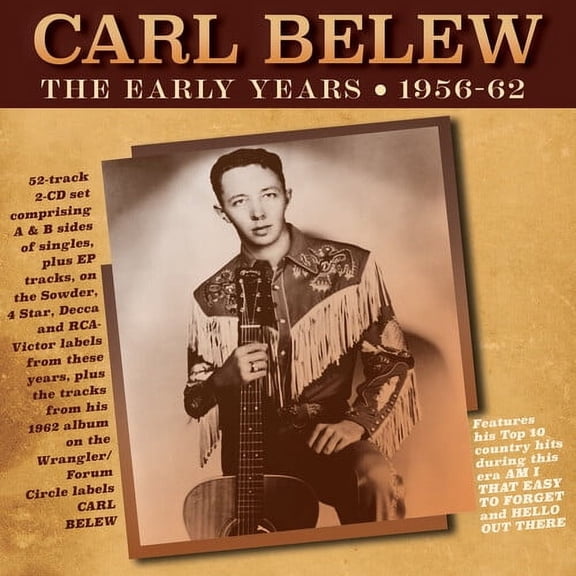 Carl Belew - The Early Years 1956-62 - Music & Performance - CD