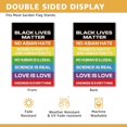 thumbnail image 3 of Lives Matter, Love is Love, Welcome Garden Flag Yard Decorations, 12 x 18 Inch Double Sided Outdoor Indoor Decor Flag, Inclusive Garden Flag, LGBTQ Flag, Equality Ally Yard Flag Gifts, 3 of 6