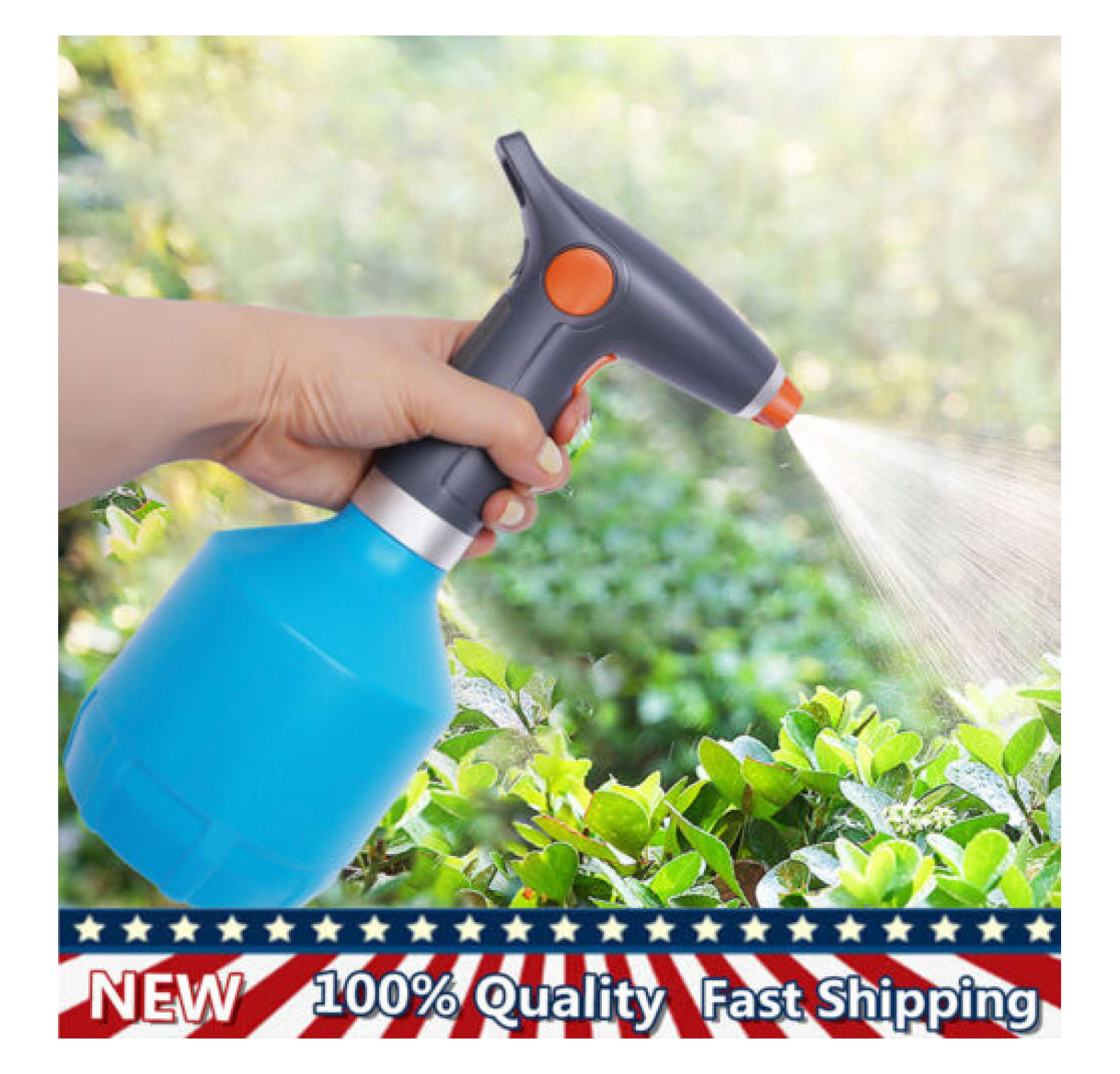 FENG20 1000Ml Electric Plant Mister Flower Watering Tool Rechargeable USB
