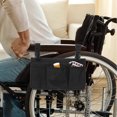 thumbnail image 4 of OULII Walker Accessory Black Oxford Cloth Portable for Elderly 1Set, 4 of 8