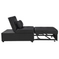 thumbnail image 6 of Simonson Space Saving Convertible Twin Bed, Lounge Chair, or Ottoman, Black, 6 of 17