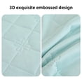 thumbnail image 5 of ROSEKIND Cooling Comforter for Hot Sleepers, OEKO-TEX Certified Lightweight Blanket, Soft & Breathable Cooling Quilt, 80x90in, Iced Lavender, 5 of 9