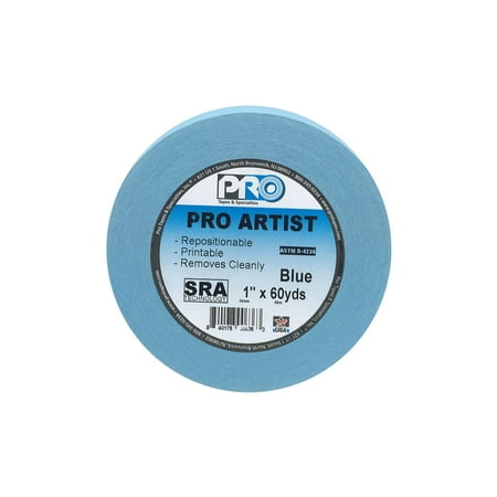 UPC: 0840178006363 | ProTape Artist Tape 1 x 60yd Blue
