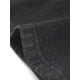 thumbnail image 5 of INSPIRE CHIC Peto De Mezclilla Ajustable Elástico Informal Para Mujer, Mono Largo, Pantalones Vaqueros, Monos Negro XS, 5 of 5