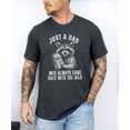 thumbnail image 2 of Always Came Back With The Milk Funny Shirt for Dad Just A Dad Tee for Men Dark Gray Heather Shirt Adult X-Large, 2 of 5