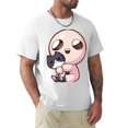 thumbnail image 1 of Camiseta de The Binding of issac-issac para hombre Camiseta de cuello redondo camisetas de moda de marca Camiseta de algodón, 1 of 6