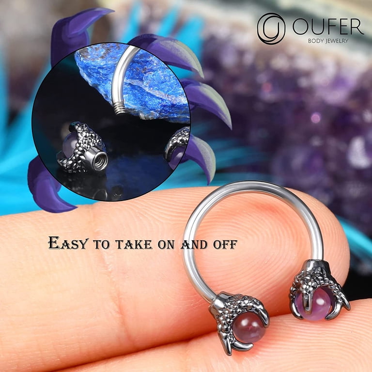 Piercing Retainer Kopen Retainer Women Gifts U Shape Stainless Steel Piercing Nose Ring Septum Rings Bod Fake Nose Ring