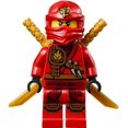 thumbnail image 1 of LEGO Ninjago Minifigurine - Robe de Zukin Kai (Ninja Rouge) avec Deux Épées Dorées (70745), 1 of 2