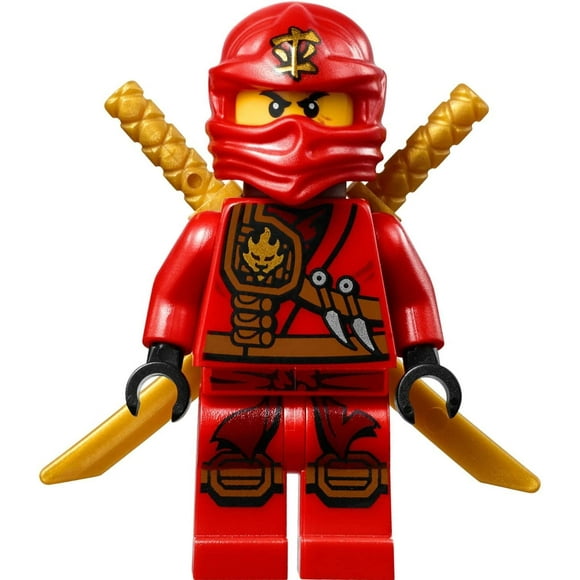 LEGO Ninjago Minifigure - Kai Zukin Robe (Red Ninja) with Dual Gold Swords (70745)