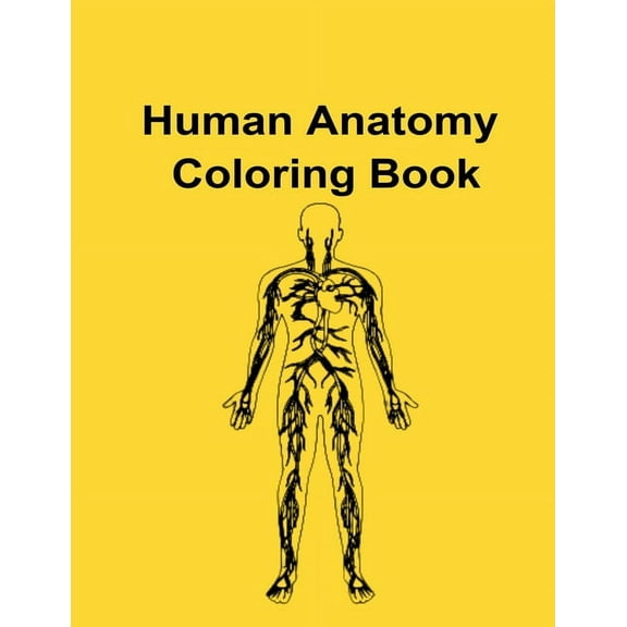 Human Anatomy Coloring Book (Paperback)