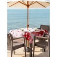 thumbnail image 2 of Outdoor Tablecloth with Umbrella Hole and Zipper, Pink Valentines Day Square Table Cloth 60x60 Inch Waterproof Tablecloth, Love Heart Eucalyptus Botanical Picnic Table Cover for Patio Camping, 2 of 7