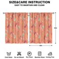 thumbnail image 2 of Mushroom Curtains-Blackout Curtains Bedroom Decor Living Room Darkening Grommet Window Drapes 2 Panels Set 42x54 inch, 2 of 2