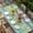 Gray Green Mint Green, variant on Yellow Khaki Boho Table Cloths for 8 Foot Rectangle Tables, Vintage Ethnic Tribe Abstract Art Patio Waterproof Elastic Fitted Tablecloths, Washable Rectangular Table Cover for Camping