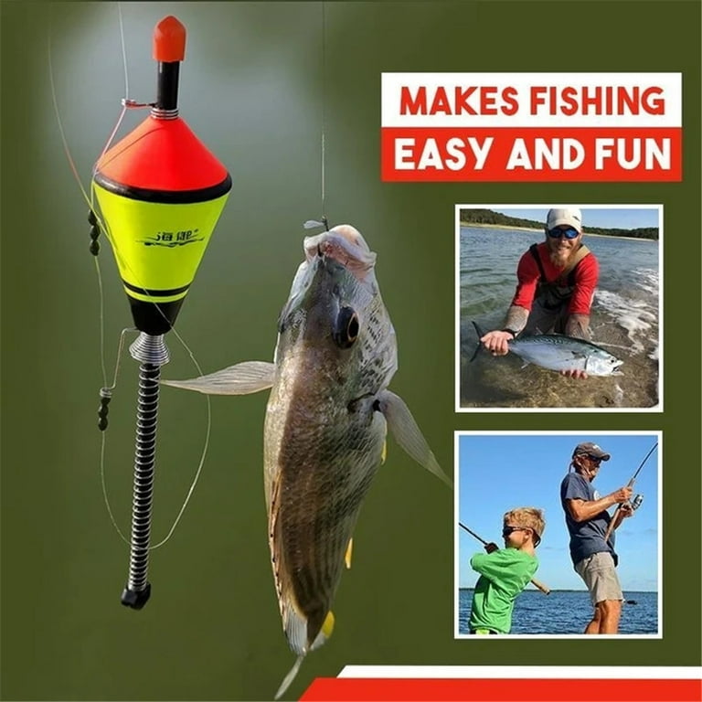 Hanas Handy Automatic Fish Hook Automatic Fishing Hook Capture Fishes On It's Own, Size: One Size