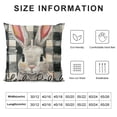 thumbnail image 5 of Pillow Covers, Hello Peeps Decorations Holiday Farmhouse Spring Pillow Case for Home Sofa Couch Decor, 5 of 5