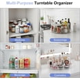 thumbnail image 4 of LASJPOB-Vitamin Storage Organizer, 10.3" Rotary Turntable Organizer for Vitamin Bottles and Medicine Bottle, Bottle Organizer for Countertop, Bathroom Cabinet Storage, 4 of 4
