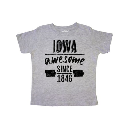

Inktastic Iowa Awesome Since 1846 Gift Toddler Boy or Toddler Girl T-Shirt