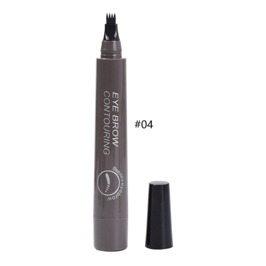 Four Eyebrow Pencils No Makeup Four Forks LongLasting Water Eyebrow(01)