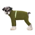 thumbnail image 3 of BT Bear Dog Fleece Warm Coat,Dog Onesie Body Warmer,Dog Recovery Suit for Reduce Anxiety,Contains Shedding,Cold Weather Coats for Small Medium Dogs Army Green M, 3 of 7