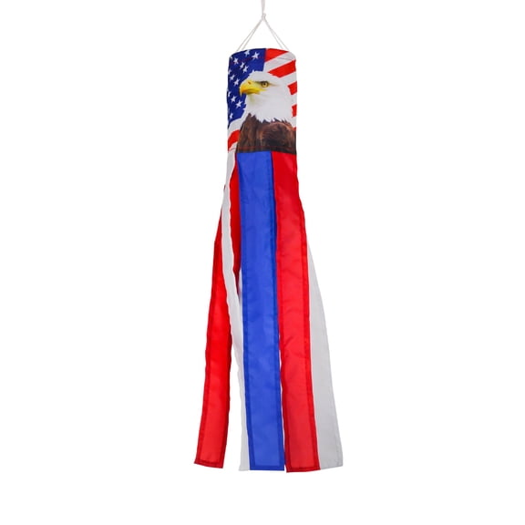 In the Breeze 5410 — Patriot Eagle Babysoc - Patriotic Printed Outdoor Windsock - 15-Inches - 12 Piece Pack