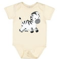 thumbnail image 3 of Inktastic Zebra Boys or Girls Baby Bodysuit, 3 of 5