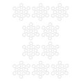 thumbnail image 3 of Riwesomey 200 Pieces Machine Repair Silicone O-ring Seal Gaskets Rings Leakproof Kit Maintenance Assorted Accessories Industrial Blanco 10piezas Riwesomey CBP503690, 3 of 4