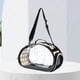 thumbnail image 1 of Pet Cat Travel Bolso al aire libre Cachorro transparente Cápsula Bolso de hombro (Oro S), 1 of 8