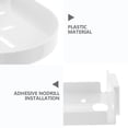 thumbnail image 2 of 2 soportes flotantes de pared para cámara, sin taladros, adhesivos, para cámaras de seguridad, monitores de bebé y pequeños dispositivos electrónicos., 2 of 6