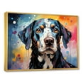 thumbnail image 2 of Designart "Dalmatian'S Polka Dots I" Animals Dog Floater Framed Wall Art Prints, 2 of 5