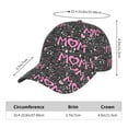 thumbnail image 5 of Goofa Lovely Mom Ever Printed Baseball Cap for Men and Women - Adjustable Unisex Hat for Sports and Casual Wear,Sun protection Casual Outdoor Everyday Fashion Cap, 5 of 9