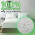 thumbnail image 2 of Sacred Thread Waterproof Mattress Protector - 100% Cotton - Breathable, Noiseless, Deep Pockets, 2 of 10