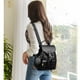 thumbnail image 3 of Backpack Mujer Antirrobo Moda Mochila Casual Color Negro Diseño De La Tela Liso, 3 of 5