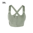 thumbnail image 4 of Sujetador Deportivo Methold Para Mujer Comodidad De Apoyo Verde claro 3XL, 4 of 6