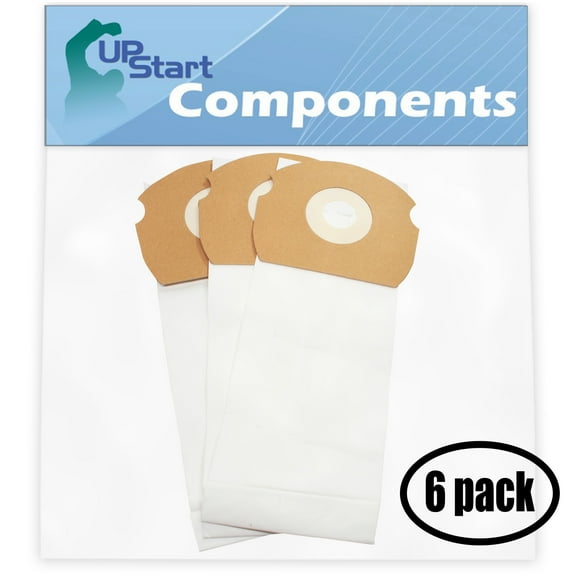 18 Replacement for Eureka AirSpeed ASM1086 Vacuum Bags - Compatible with Eureka 68155, AS Vacuum Bags (6-Pack - 3 Vacuum Bags per Pack)