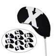 thumbnail image 4 of 10x Anti-Scratching Golf Club Headcover Iron Head Cover Protection Transport Black, 4 of 6