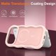 thumbnail image 3 of Funda magnética para iPhone 17 Pro, compatible con MagSafe, diseño de marco ondulado transparente 2025, funda protectora de borde suave, bonita funda transparente mate a prueba de golpes, 3 of 6