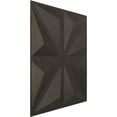 thumbnail image 2 of Ekena Millwork 19 5/8"W x 19 5/8"H Bailey EnduraWall Decorative 3D Wall Panel, Universal Aged Metallic Weathered Steel (12-Pack for 32.04 Sq. Ft.), 2 of 6