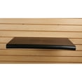 thumbnail image 3 of SSWBasics Bullnose Black Injection Molded Shelf - 13"W X 24"L, 3 of 7