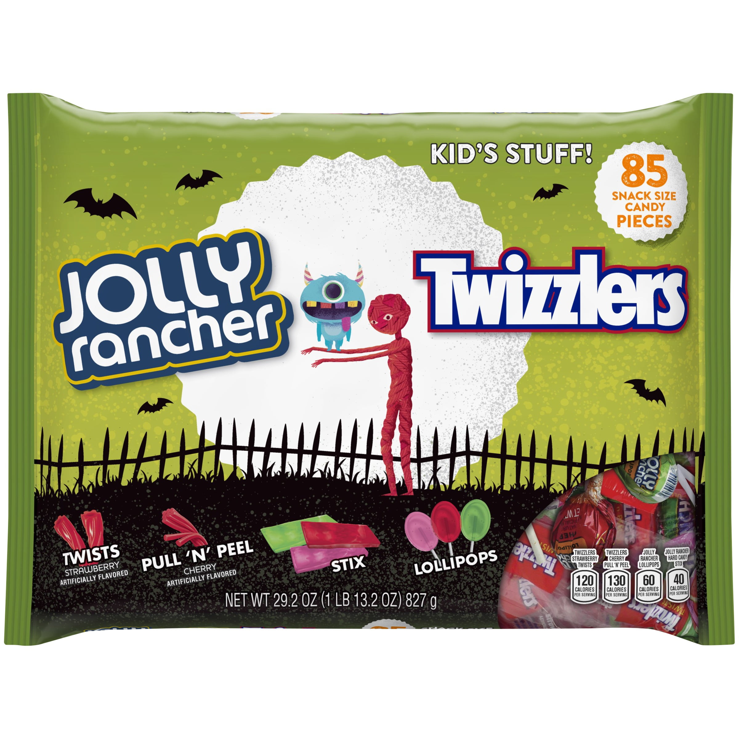 Jolly Rancher/Twizzlers Candy Assortment 85 pc Bag