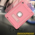 thumbnail image 6 of iPad 2 Case, iPad 3 Case, iPad 4 Case, Dteck Kickstand Heavy Duty Rugged Shockproof High Impact Resistant Hybrid Three Layer Full Body Protective Cover w/ Screen Protector For iPad 2 3 4,Rosegold, 6 of 7