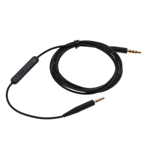 Cable De Repuesto Para / OE QuietComfort25 / QC25i Negro Sunnimix Cable de repuesto para cable de audio