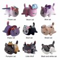 thumbnail image 4 of Aph11mau Meemeo1s Plush Surprise Cat Mermaid Cat Plush Feature 9.8in, 4 of 5