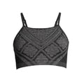 thumbnail image 2 of No Boundaries Juniors’ Seamless High Neck Bralette, 2 of 6