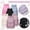 14#Light pink*1PC, variant on Backpack Office Backpack Full Zip Secure Closure Extra Small Stationery Bag Sweet Simple Style Packing Case*1PC